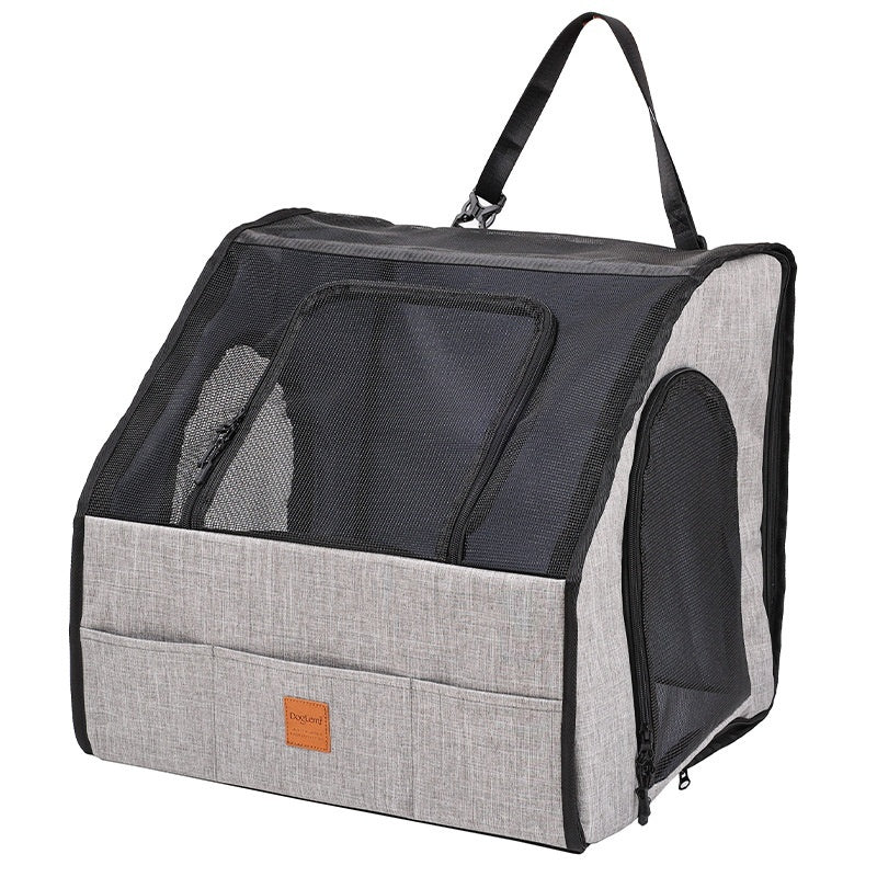 Alevra Travel-Ready Foldable Pet Car Crate